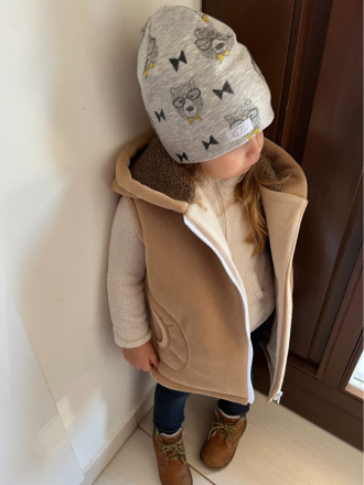 Šmolko čiapka warmkeeper - macko - LEN DO VYPREDANIA ZÁSOB