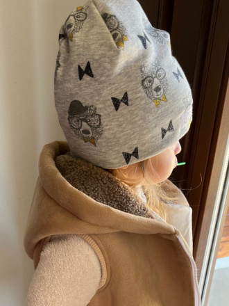 Šmolko čiapka warmkeeper - macko - LEN DO VYPREDANIA ZÁSOB