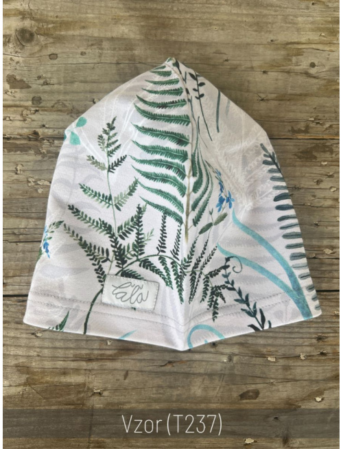 Šmolko čiapka - vzorovaná - jednovrstvová - PREMIUM