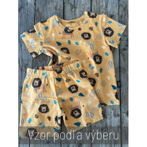 Detské pyžamko - krátke - klasik strih