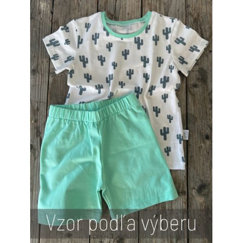 Detské pyžamko - krátke - klasik strih - BOY