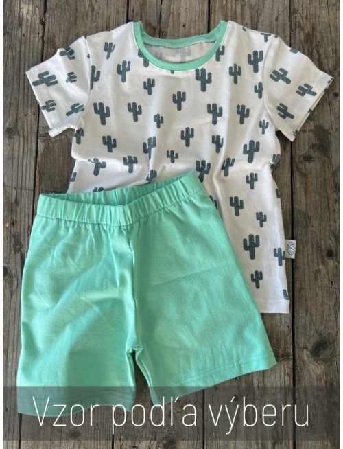 Detské pyžamko - krátke - klasik strih - BOY