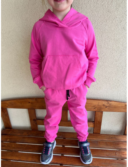 Tepláková SÚPRAVA - Mikina HOODIE + gate ELIT s gumou v dolnom kraji