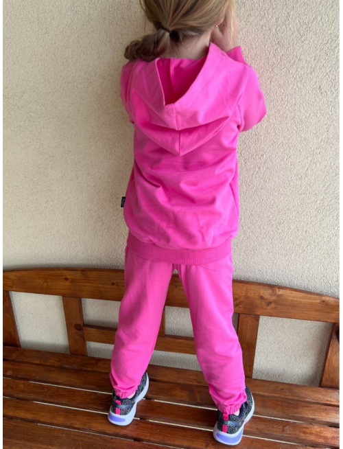 Tepláková SÚPRAVA - Mikina HOODIE + gate ELIT s gumou v dolnom kraji