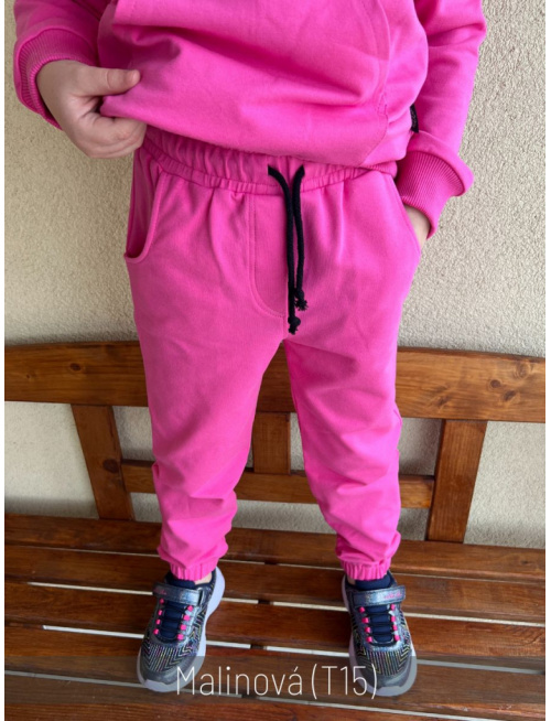 Tepláková SÚPRAVA - Mikina HOODIE + gate ELIT s gumou v dolnom kraji