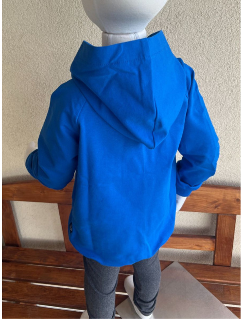 Tepláková SÚPRAVA - Mikina HOODIE + gate ELIT s gumou v dolnom kraji