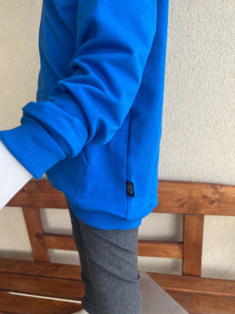 Tepláková SÚPRAVA - Mikina HOODIE + gate ELIT s gumou v dolnom kraji