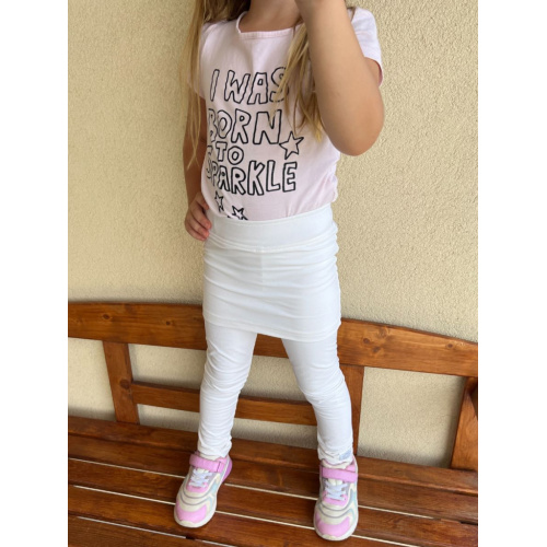 PARMA legíny s minisukňou - maslová - POSLEDNÝ KUS