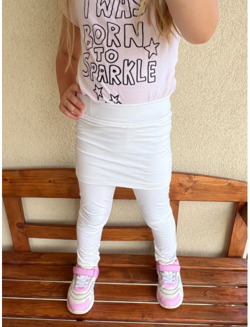 PARMA legíny s minisukňou - maslová - POSLEDNÝ KUS