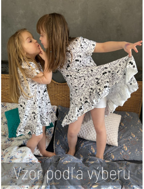 Nočná košieľka s krátkymi legínami