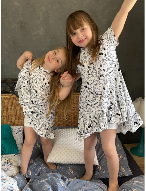 Nočná košieľka s krátkymi legínami