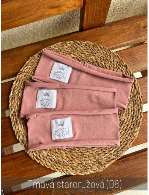 Úplet ŠUĽKY čelenka - jednofarebná