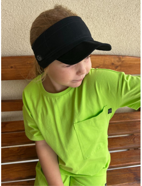 Tepláková šiltočelenka - jednovrstvová - jednofarebná