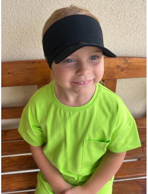 Tepláková šiltočelenka - jednovrstvová - jednofarebná