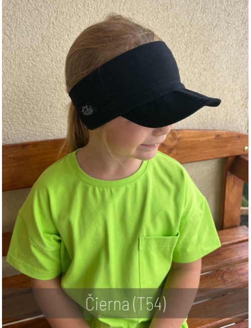 Tepláková šiltočelenka - jednovrstvová - jednofarebná