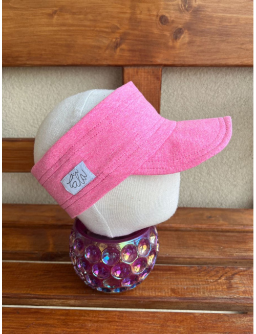 Tepláková šiltočelenka - jednovrstvová - melír cukrík - LEN DO VYPREDANIA ZÁSOB