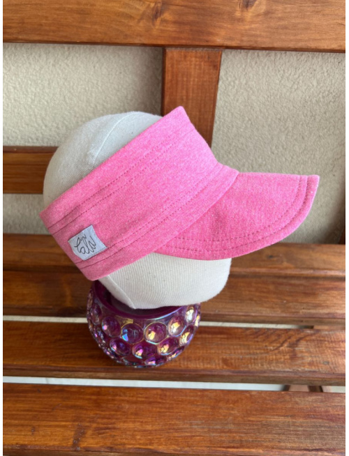 Tepláková šiltočelenka - jednovrstvová - melír cukrík - LEN DO VYPREDANIA ZÁSOB
