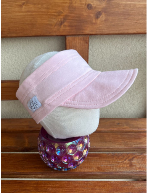 Tepláková šiltočelenka - jednovrstvová - púdrová