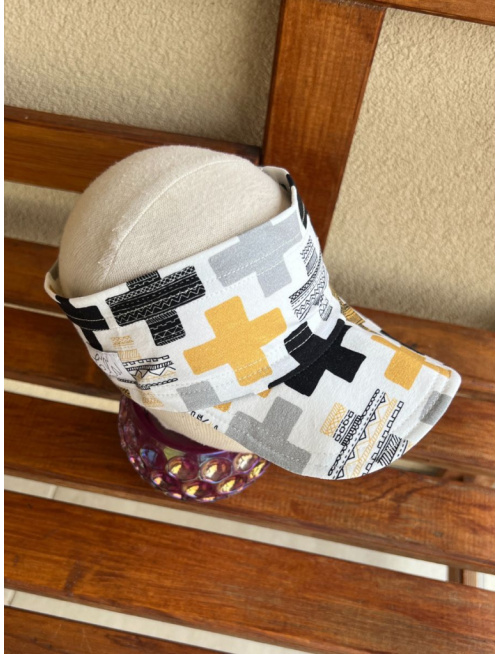 Úpletová šiltočelenka - jednovrstvová - zlaté plus - LEN DO VYPREDANIA ZÁSOB