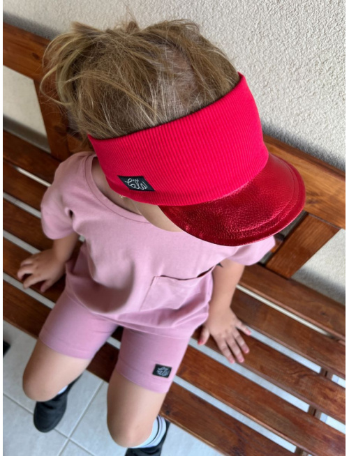 Koženková šiltočelenka