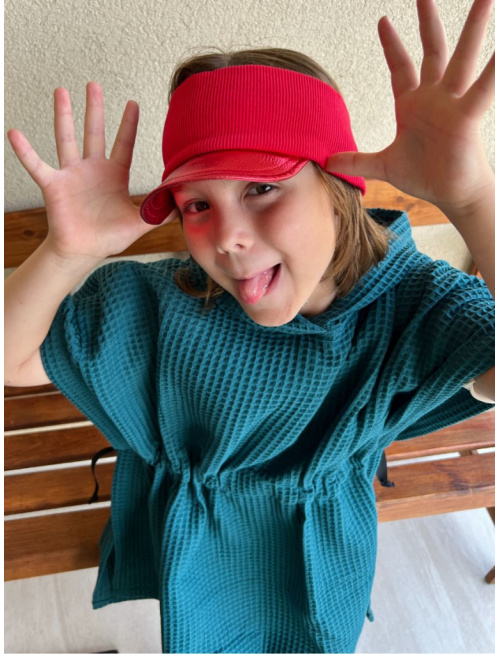 Koženková šiltočelenka