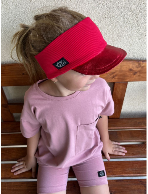 Koženková šiltočelenka