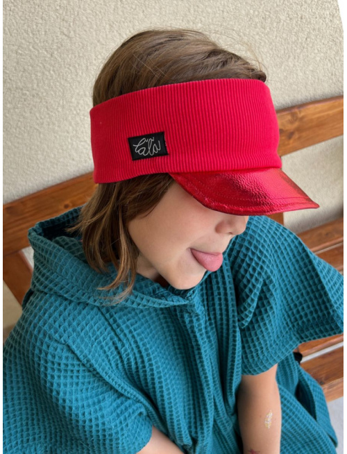 Koženková šiltočelenka