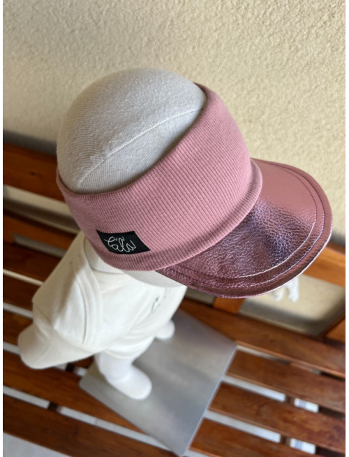 Koženková šiltočelenka