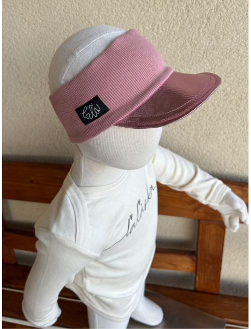 Koženková šiltočelenka