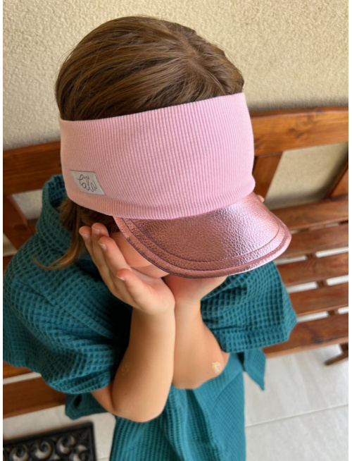 Koženková šiltočelenka