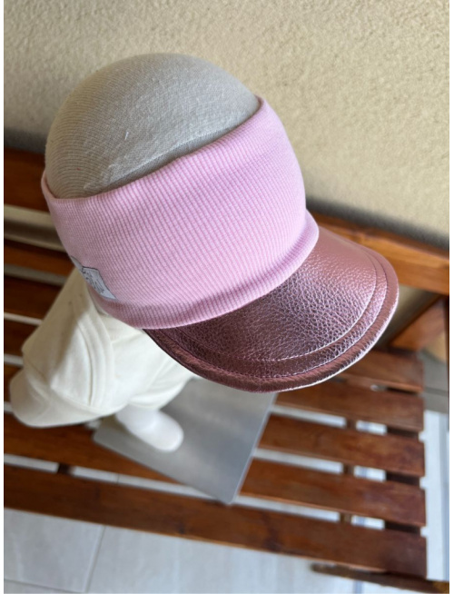 Koženková šiltočelenka