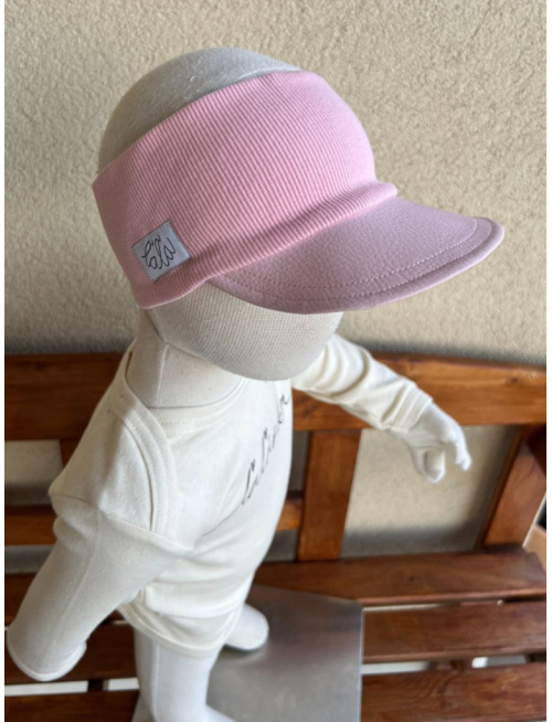 Koženková šiltočelenka