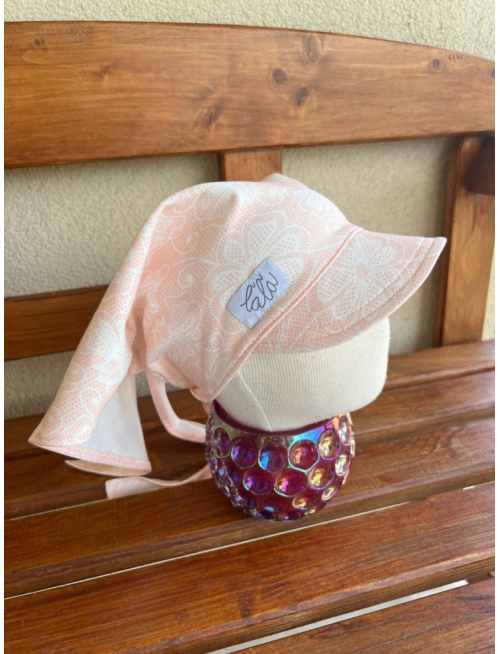 Tepláková šatka SUMMER so šiltom - na viazanie