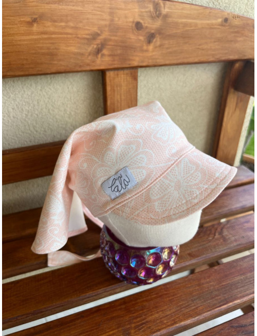 Tepláková šatka SUMMER so šiltom - na viazanie