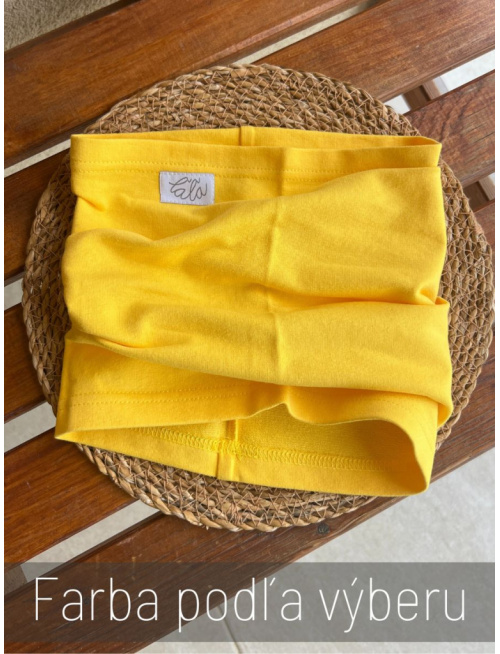 Teplákový tunel jednofarebný - jednovrstvový 