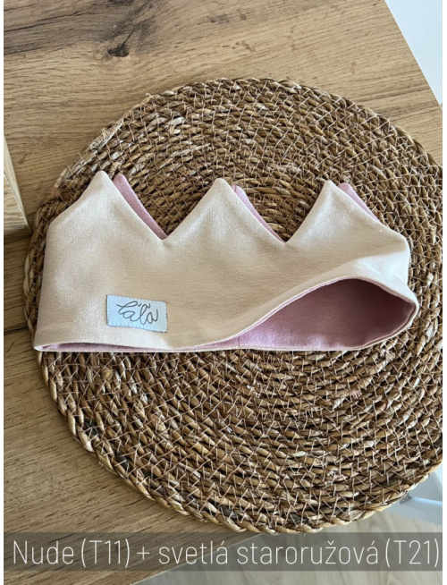 Korunka obojstranná jednofarebná