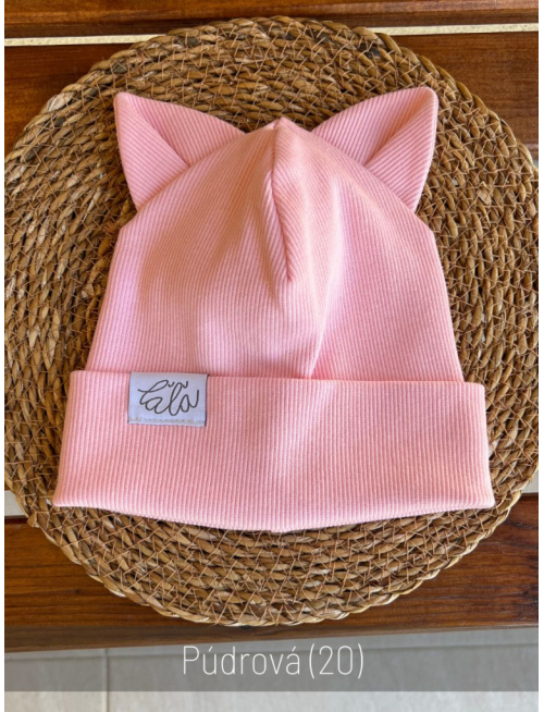 Rebro čiapka ANIMALS - vĺčik/mačka/líška