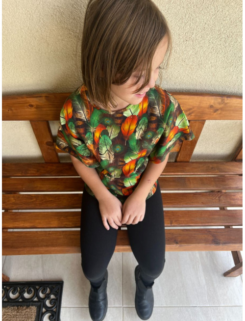 Tunika MOTÝĽ - vzorovaná