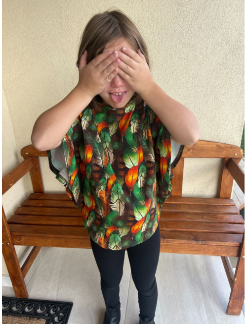 Tunika MOTÝĽ - vzorovaná