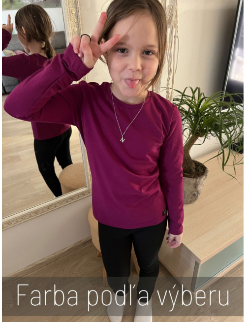 Úpletový nátelník - girl - jednofarebný