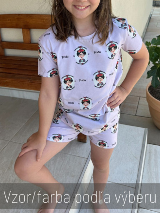 Detské pyžamko - krátke - klasik strih - GIRL