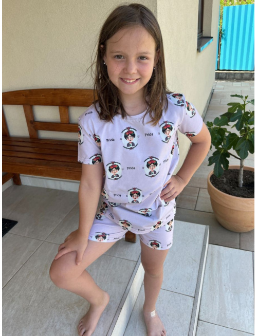 Detské pyžamko - krátke - klasik strih - GIRL