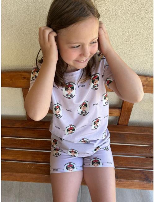 Detské pyžamko - krátke - klasik strih - GIRL