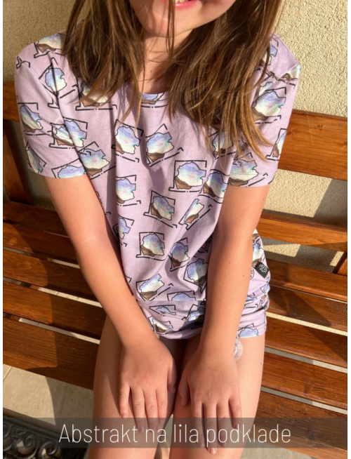 Detské pyžamko - krátke - klasik strih - GIRL