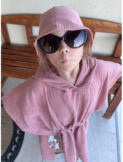 Klobúk Panáčik - gázovina/mušelín - jednovrstvový - jednofarebný