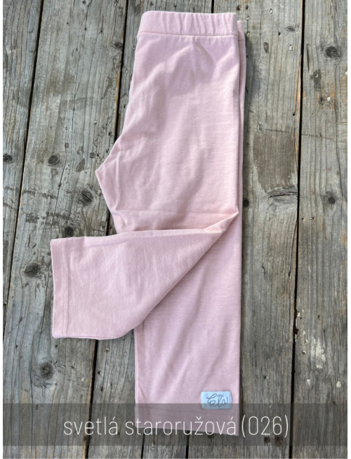 Úpletové legíny - trojštvrťové