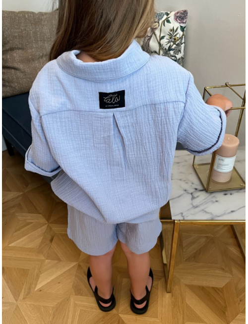 Súprava HAWAI - boy - gázovina/mušelín - jednofarebná