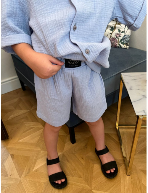 Súprava HAWAI - boy - gázovina/mušelín - jednofarebná