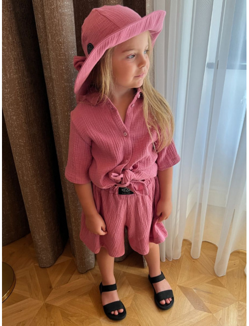 Súprava HAWAI - girl - gázovina/mušelín - mäsová