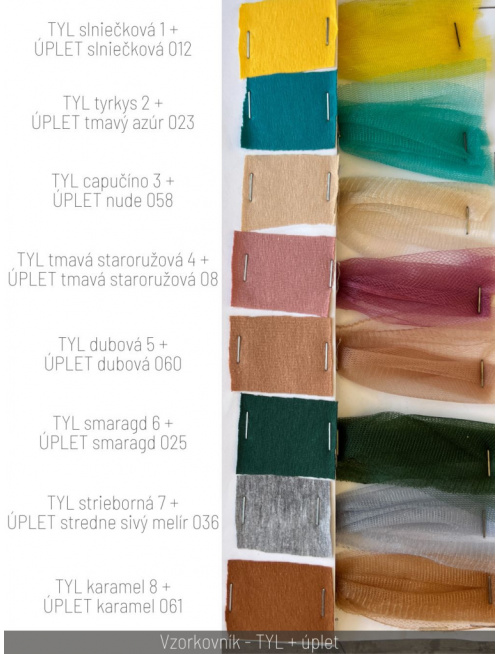 Vzorkovník - TYL